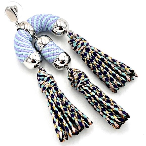 Kendra Scott Masie statement tassel drop earrings - Picture 4 of 4